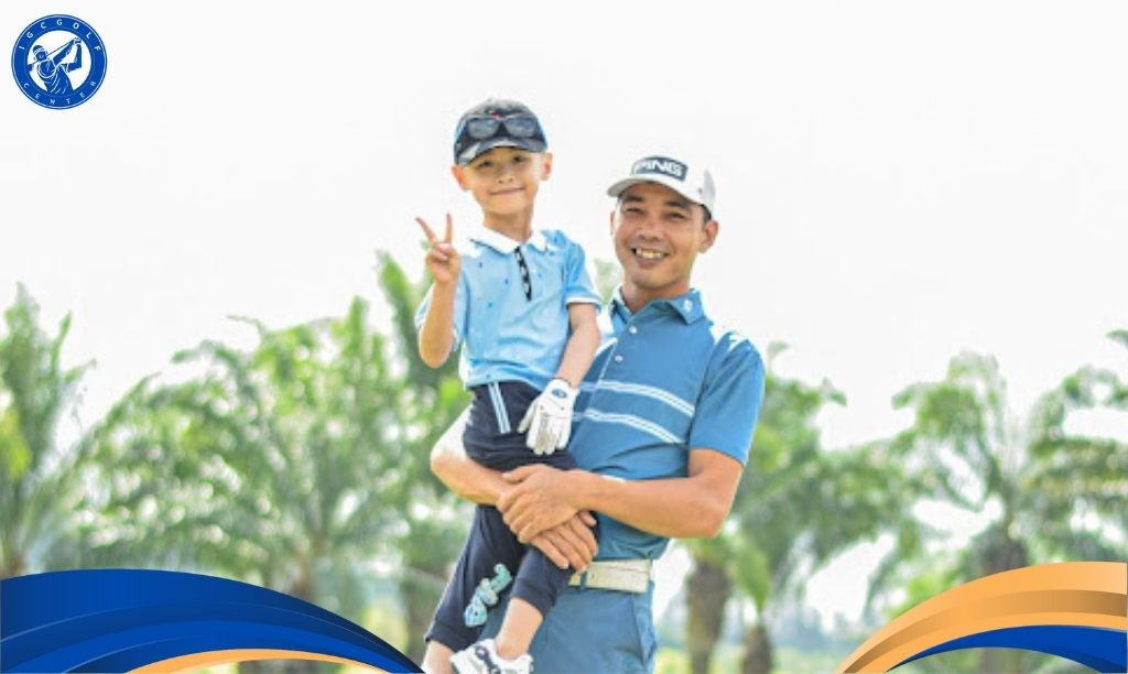 dạy đánh golf cho trẻ em tại igc golf center