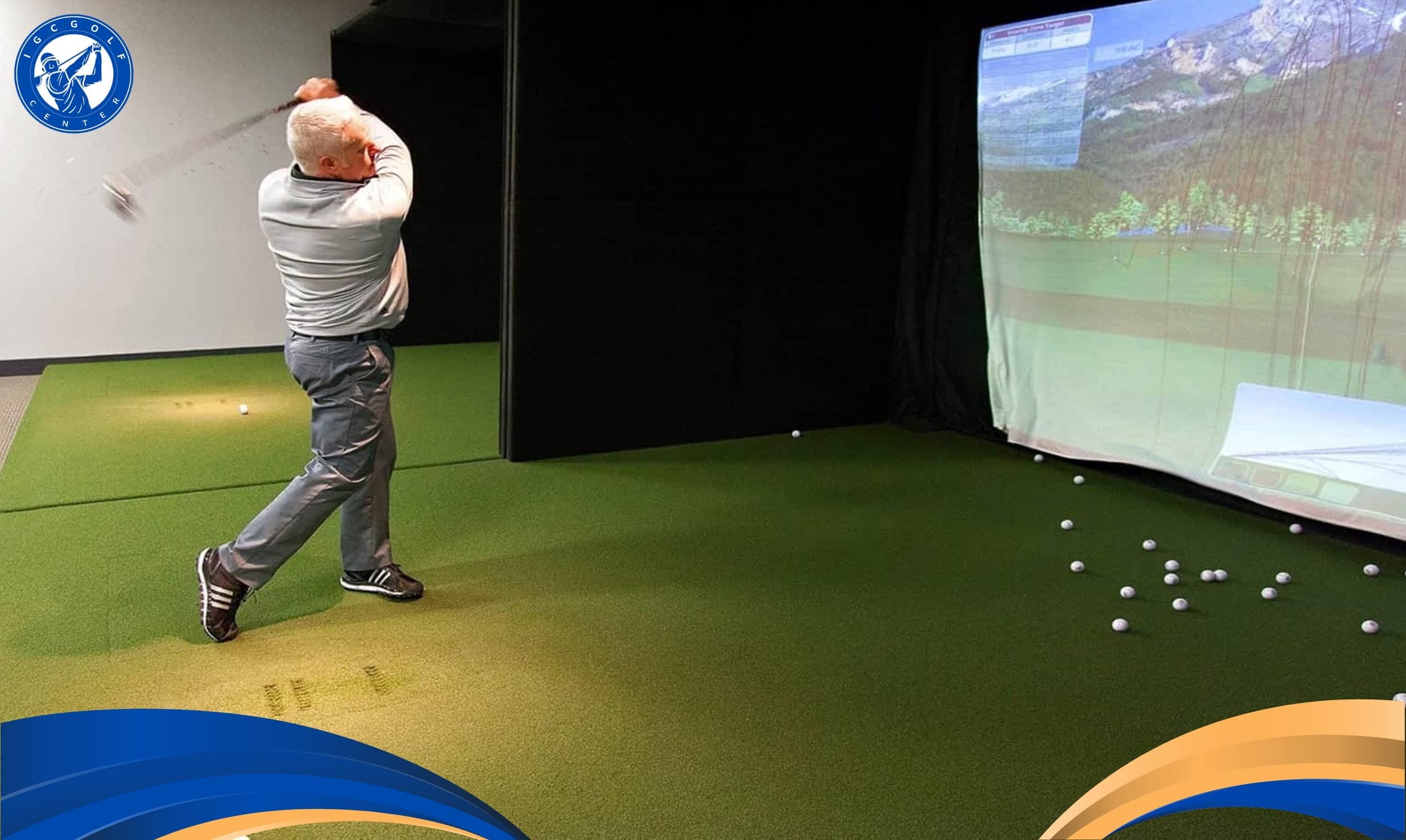 Một phòng tập golf 3D bao gồm những gì?