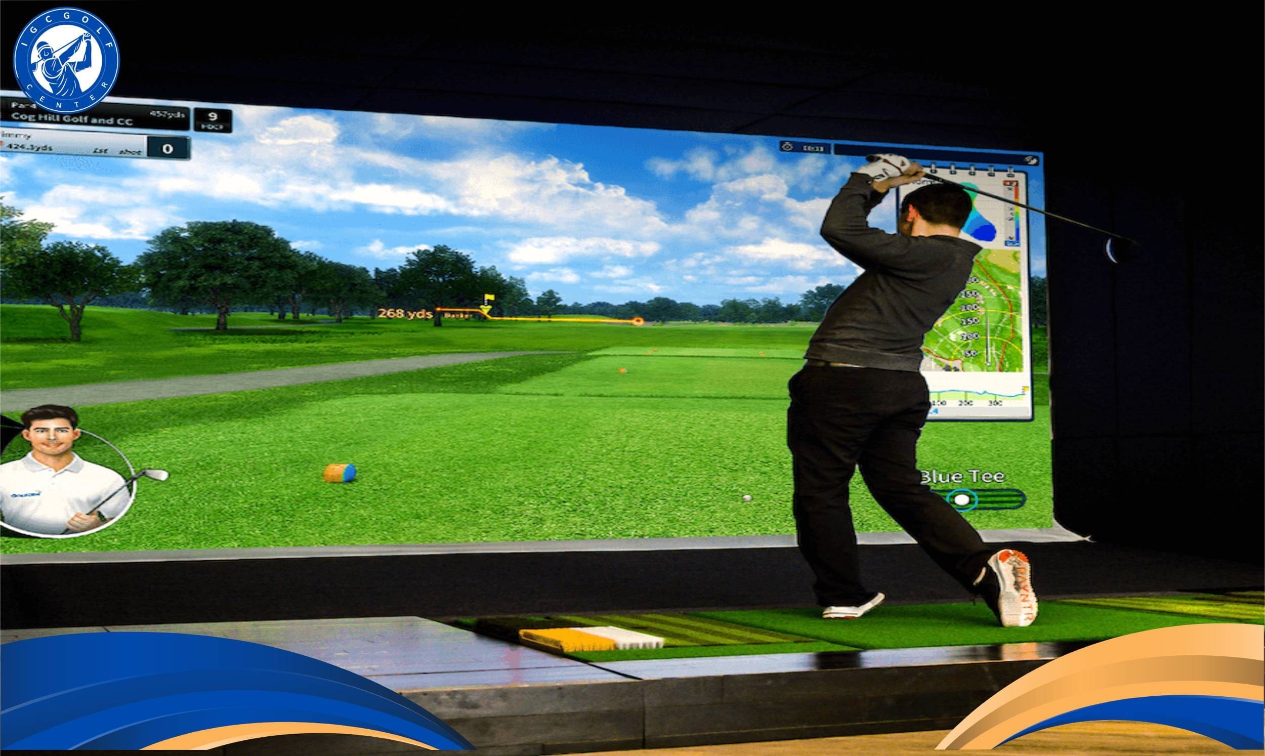 Phần mềm Golf màn hình 3D của Mỹ - Optishot