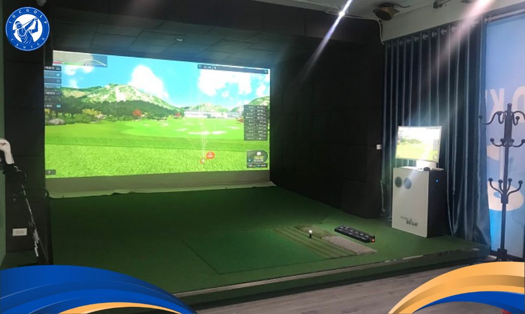 Tập golf tại nhà thuận tiện bằng phòng tập golf 3D