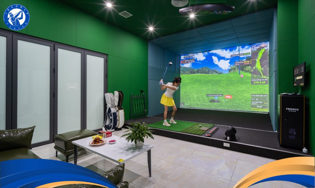 học chơi gôn tại hồ chí minh tại phòng tập golf 3D