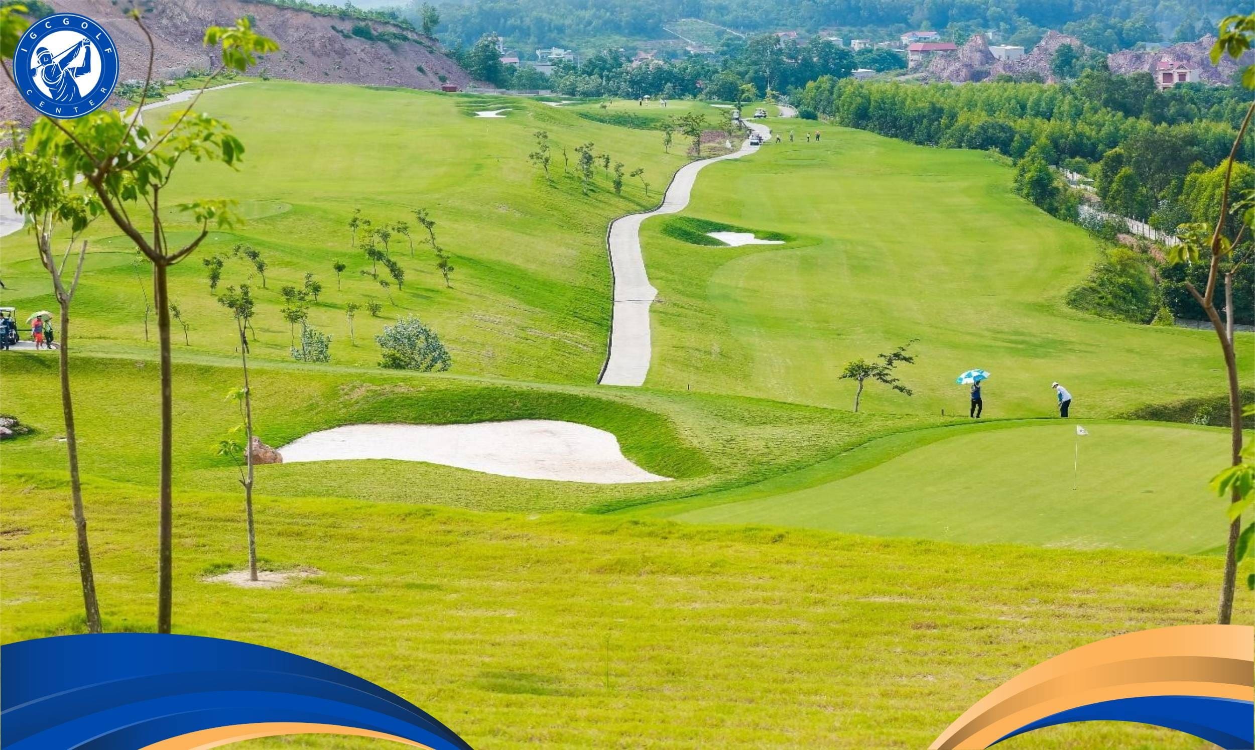 Học đánh golf ở Bắc Giang tại Sân gôn Yên Dũng