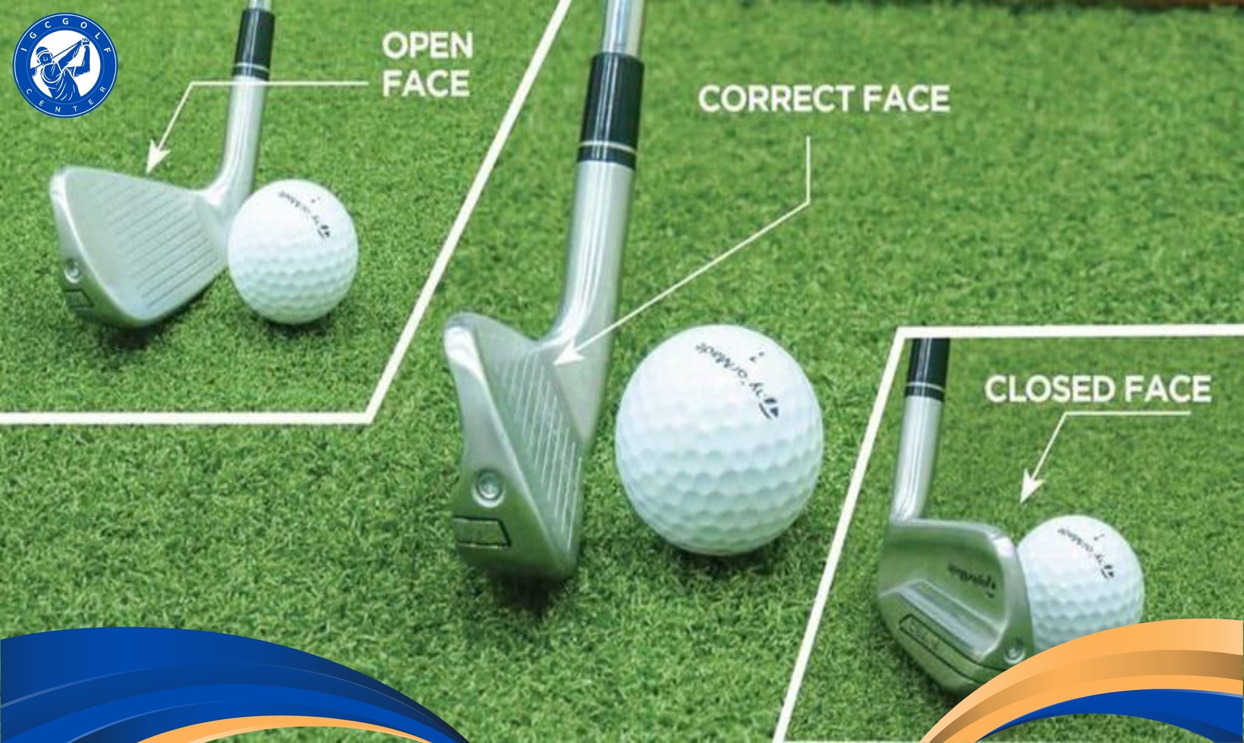 Cách đặt mặt gậy Golf CHUẨN cho người mới tham gia chơi golf