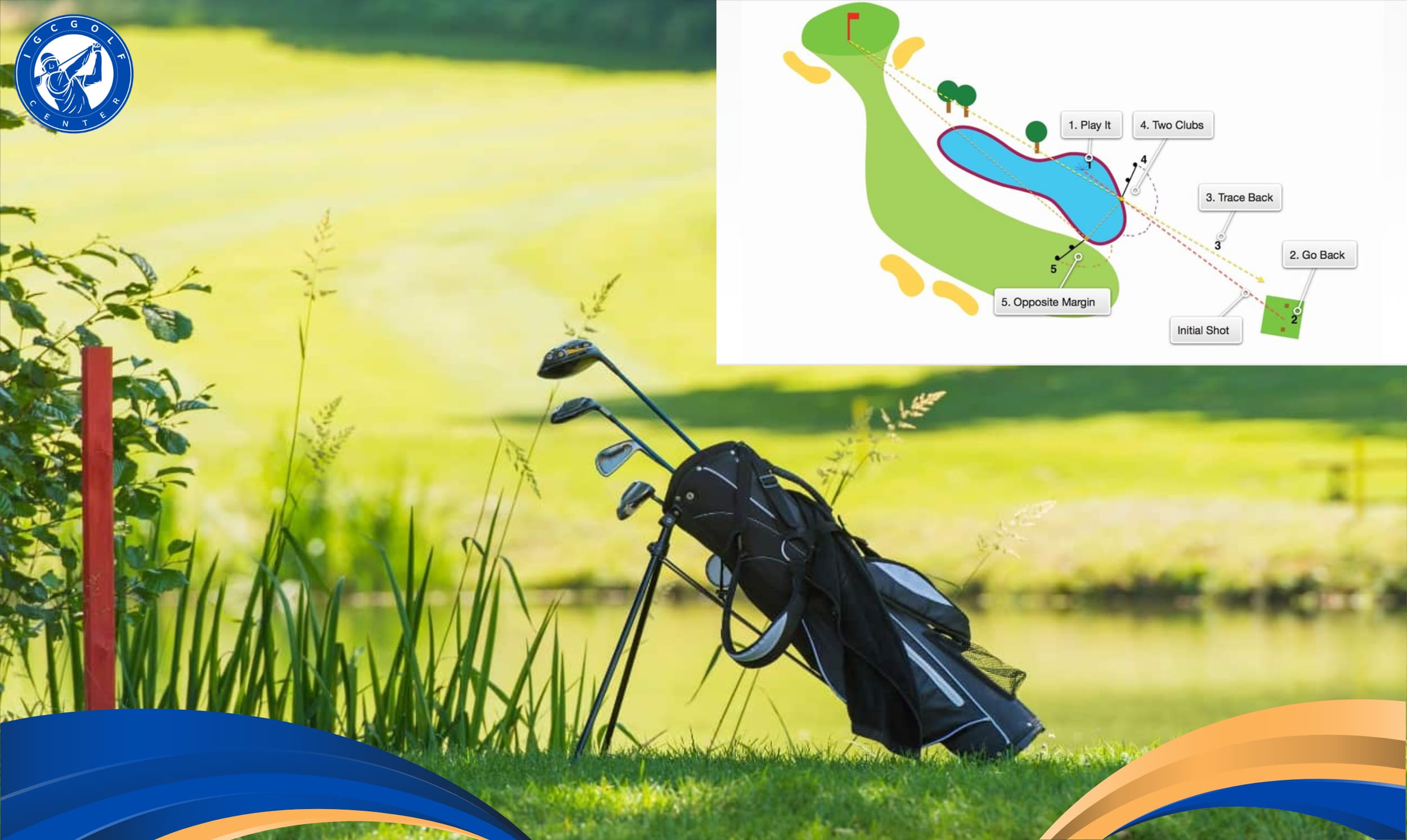 Top 3 điển hình trong luật golf cọc đỏ mọi golfer NÊN BIẾT