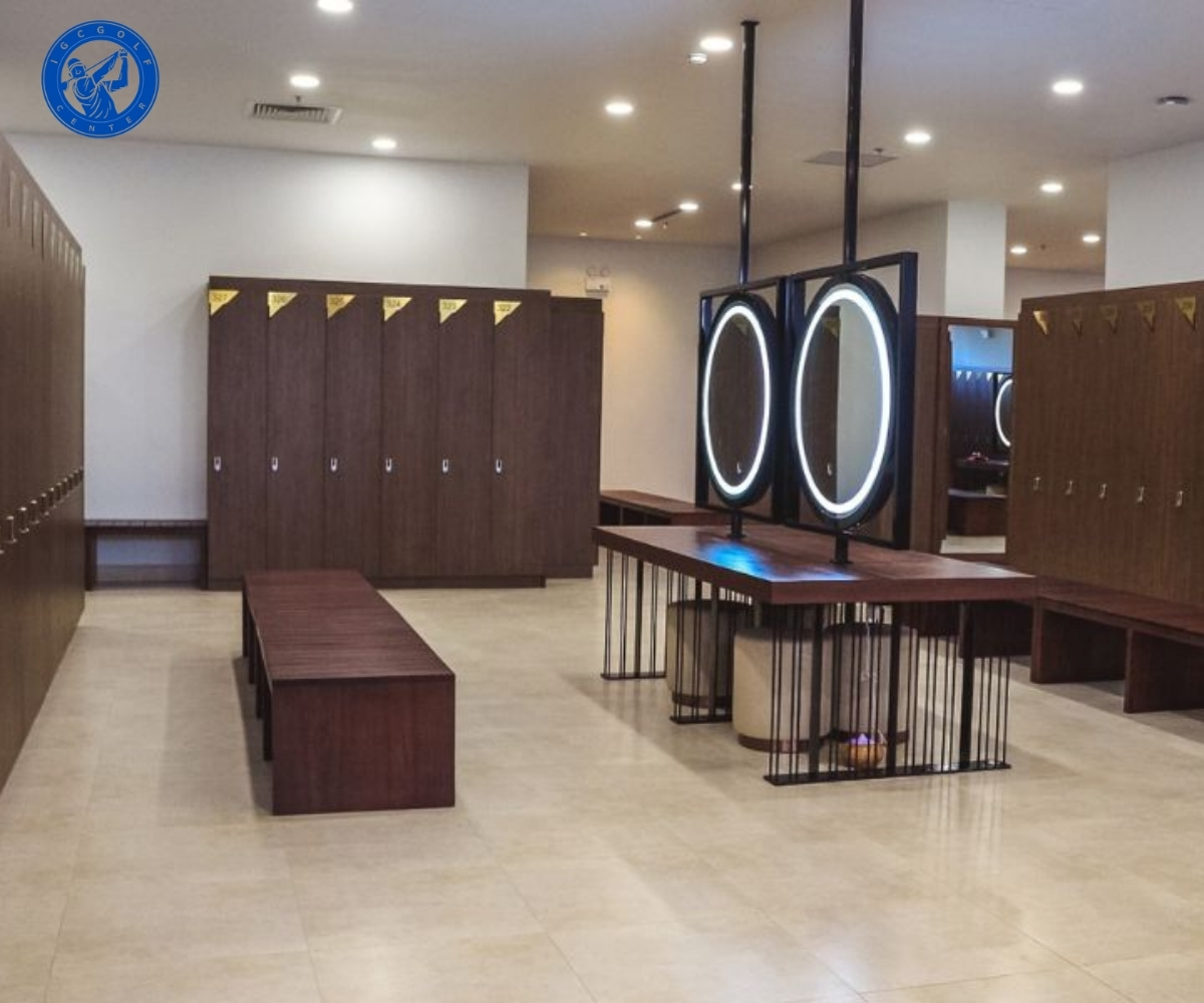 Khu Locker tại Sân Gôn
