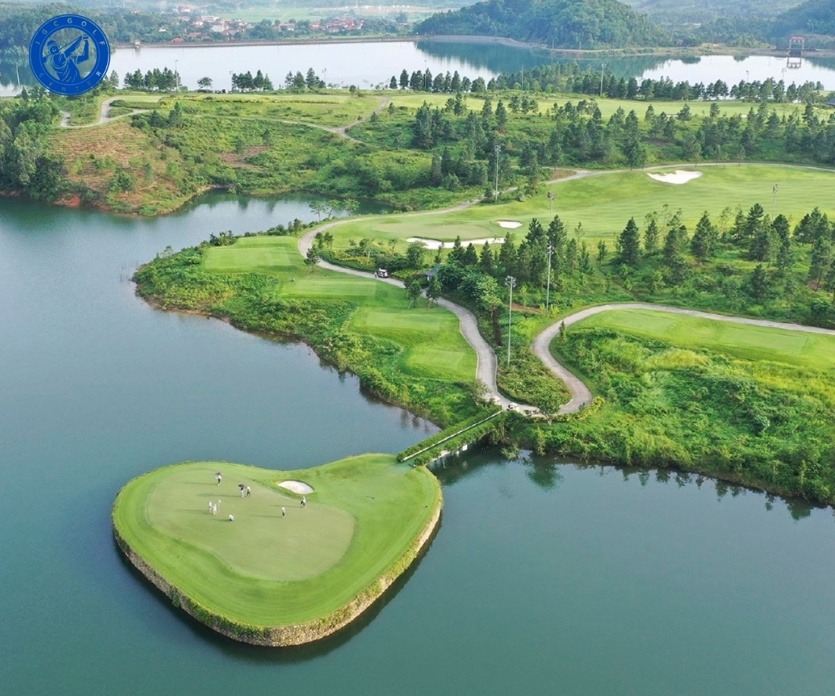 Địa điểm check-in đẹp tại Sân golf Thanh Lanh Vĩnh Phúc