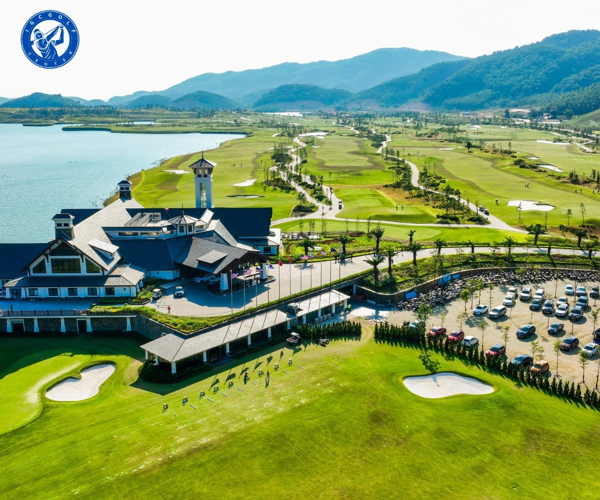 Cảnh quan sân Golf Thanh Lanh Vĩnh Phúc