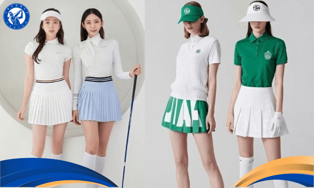 trang phục chơi golf dành cho nữ